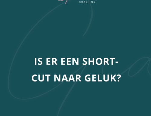 Is er een short-cut naar geluk?